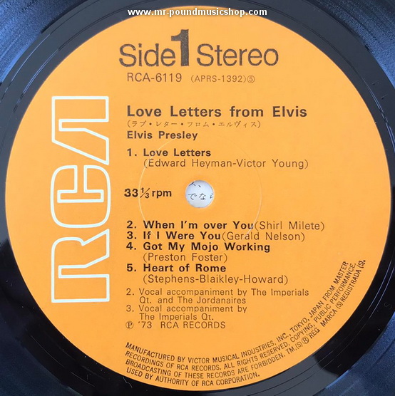 Elvis Presley - Love Letters From Elvis