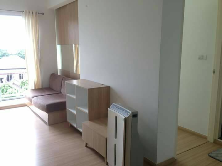 ขายคอนโด aspace อโศก-รัชดา ห้องสตูดิโอ พื้นที่ 31 ตรม อาคาร B, ชั้น 8 กั้นห้องและตกแต่งใหม่พร้อมเฟอร์นิเจอร์ครบ