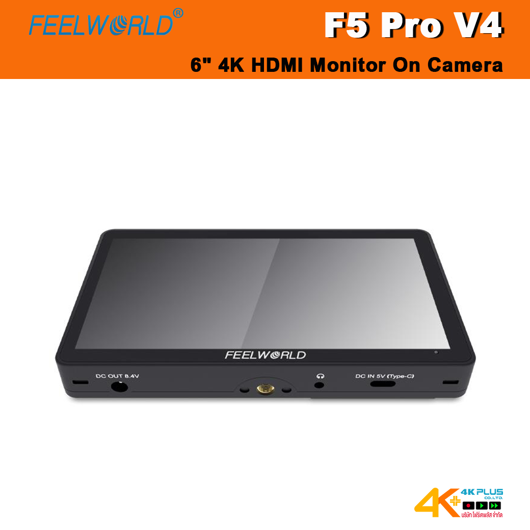 FEELWORLD F5 Pro V4 6" 3D LUT 4K HDMI Monitor