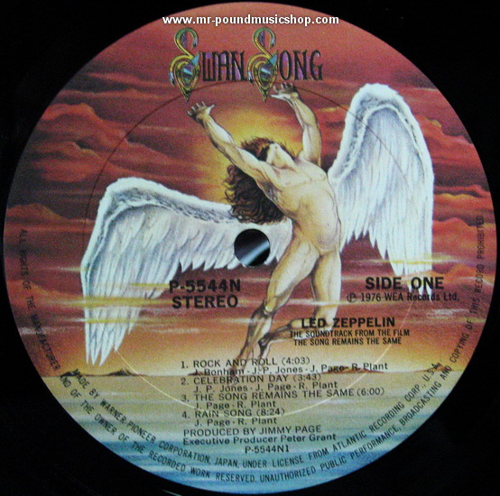 Led Zeppelin - The Soundtrack From The Film-The Song Remains The Same