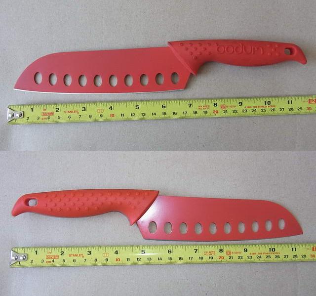 มีด bodum จากเดนมาร์ก Made in DENMARK สีแดง