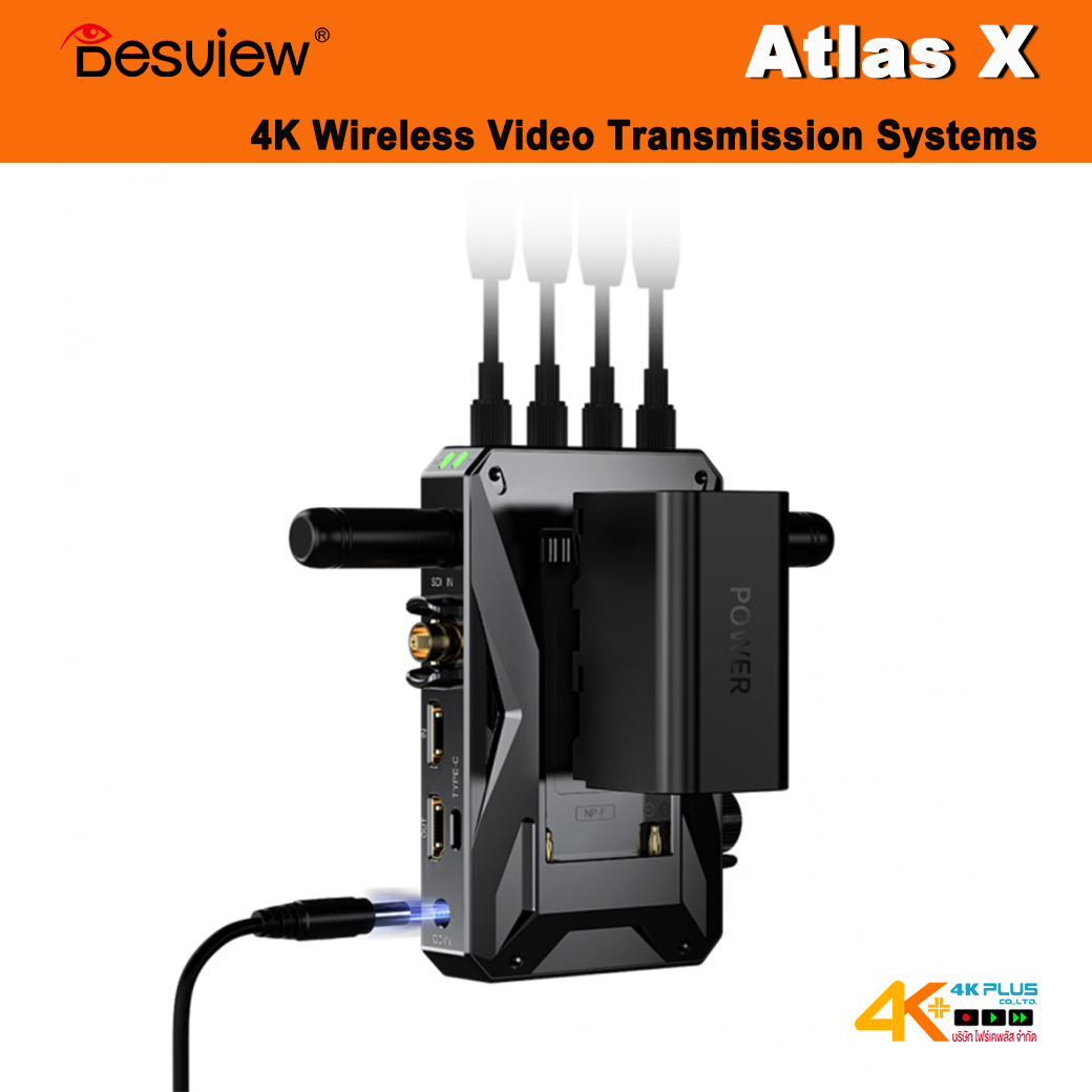 Desview Atlas X 4K Wireless Video Transmission Systems