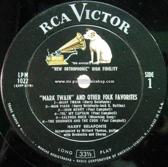 Harry Belafonte - Mark Twain and Other Folk Favorites