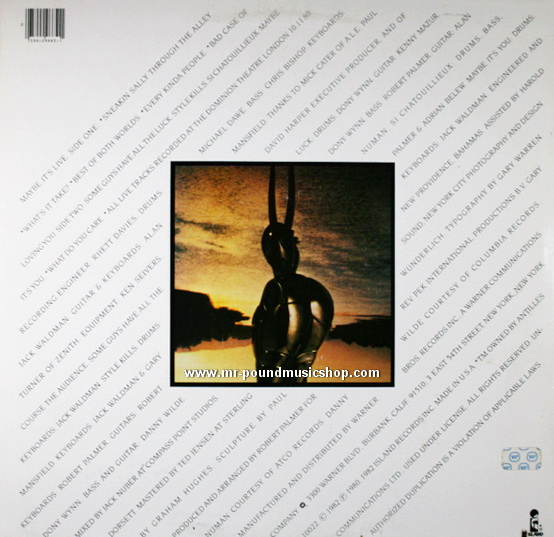 Robert Palmer - Maybe It's Live