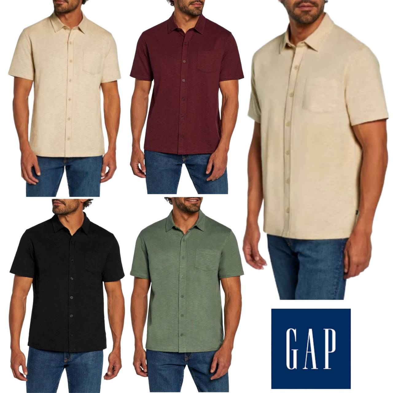 GAP Cotton Breathable Knit Shirt