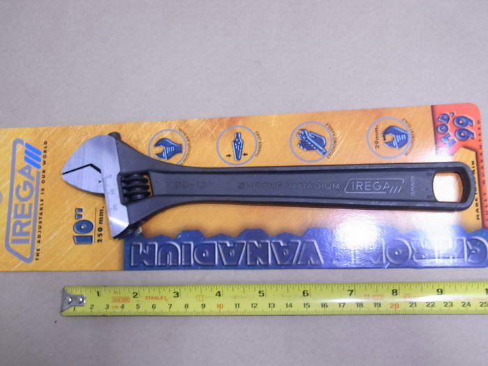 ประแจเลื่อน IREGA ขนาด 10 นิ้ว สเปน Made in Spain ใหม่ แท้.