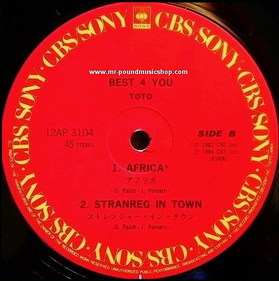 TOTO - Best 4 You
