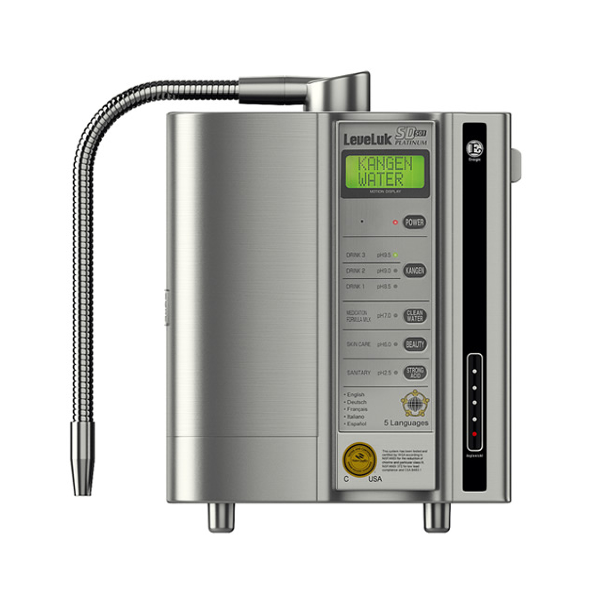 LEVELUK SD501 PLATINUM เครื่องทำน้ำรุ่นพูดได้ 5 ภาษา