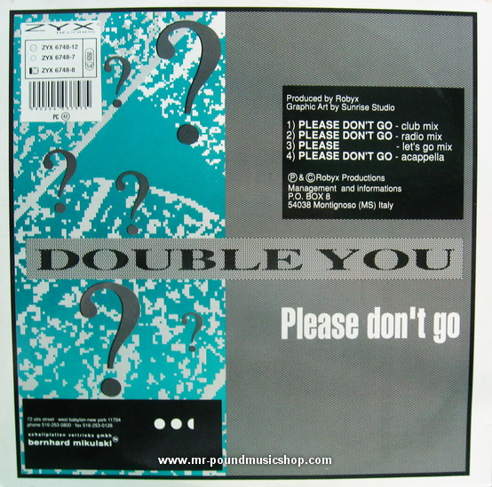 Double You - Please Don't Go