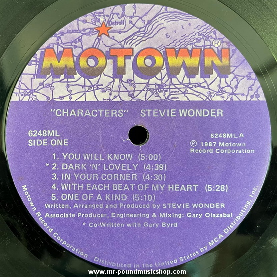 Stevie Wonder - Characters