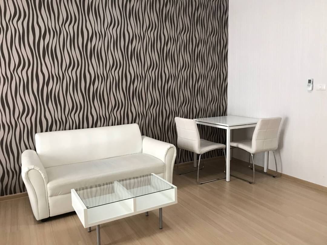 ให้เช่า คอนโด UNIO Charan 3 (ยูนิโอ คอนโด จรัญฯ 3) ห้อง สตูดิโอ 1 ห้องน้ำ ตึก H ชั้น 6 ห้อง 605 ขนาด 28 ตรม.เฟอร์นิเจอร์ครบ