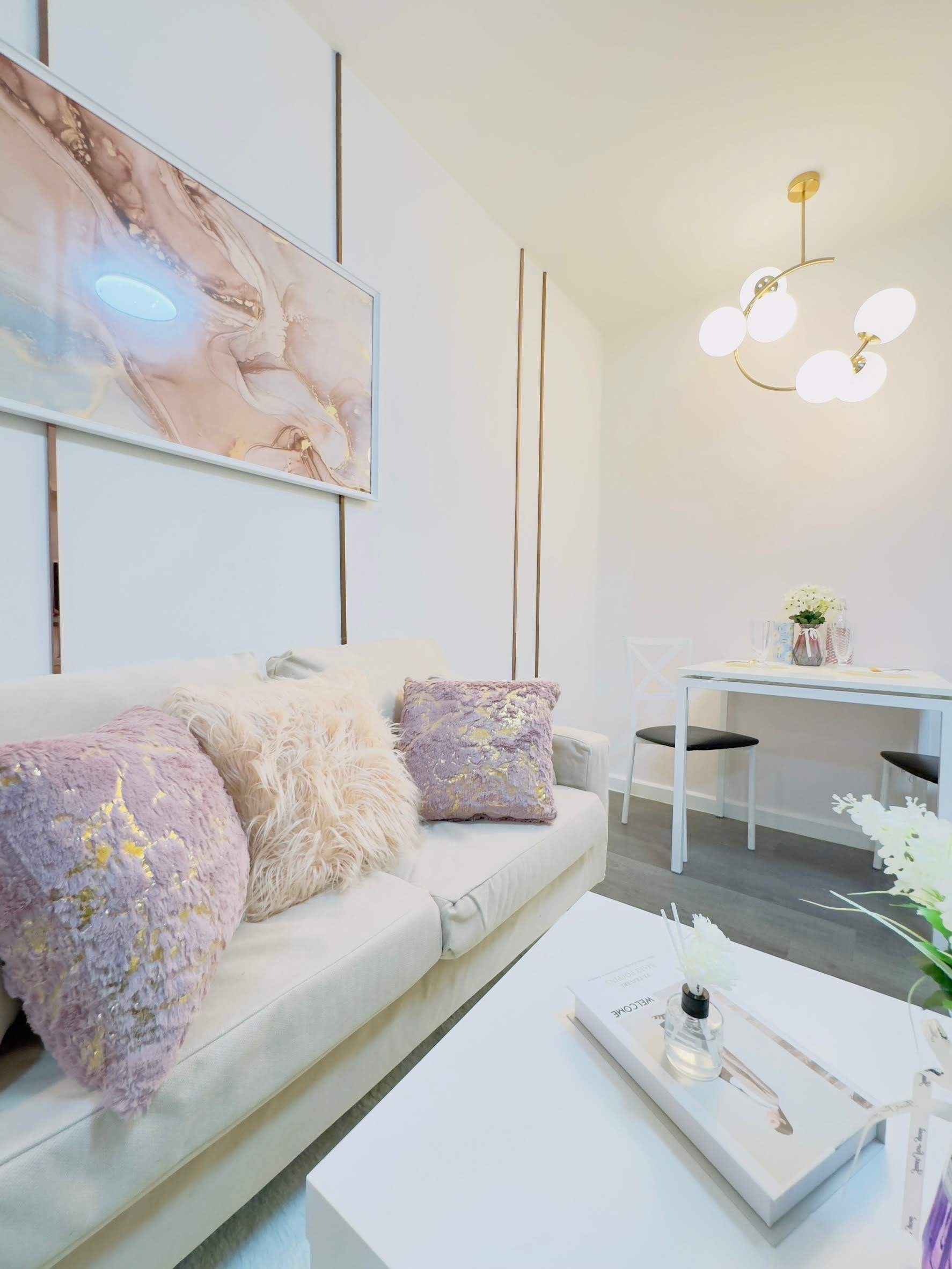 ให้เช่า Dcondo Abac Bangna ห้องสตูดิโอ 1 ห้องน้ำ ขนาด 30 ตรม แต่งสวยตรงปก พร้อมเข้าอยู่ สัญญา 1 ปีขึ้นไป