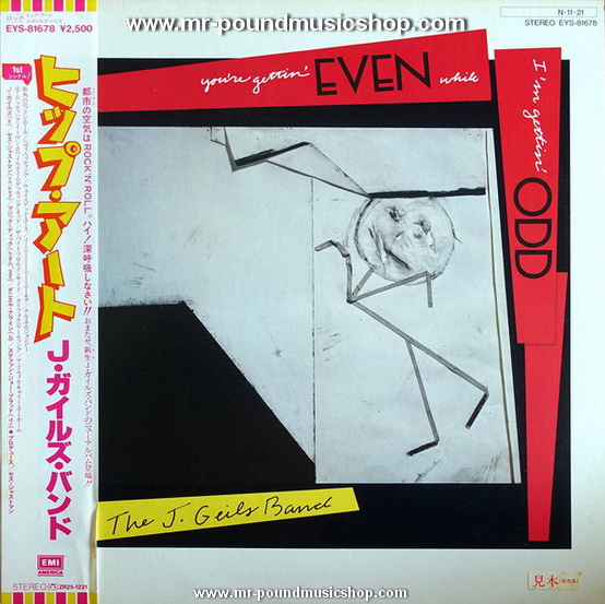 The J. Geils Band - You're Gettin' Even While I'm Gettin' Odd