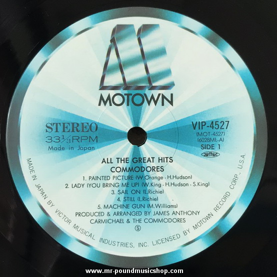 Commodores - All The Great Hits