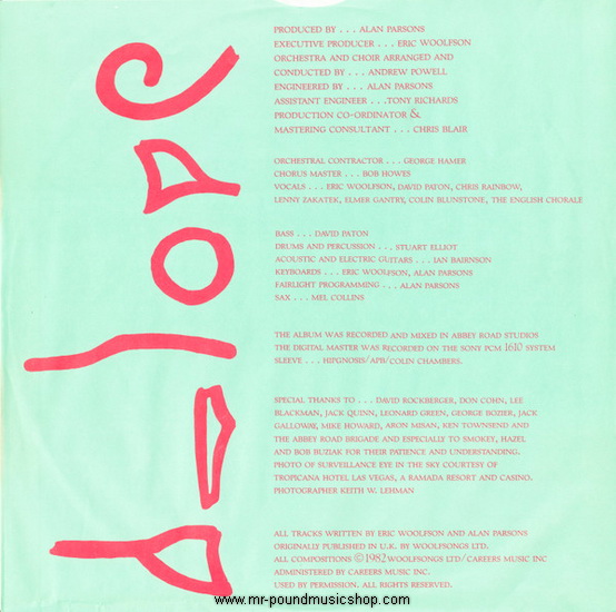 The Alan Parsons Project - Eye in The Sky