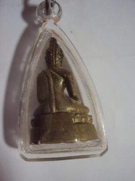 รูปหล่อลอยองค์ หลวงพ่อขาววัดใหม่พานิชย์ อ่่างทอง