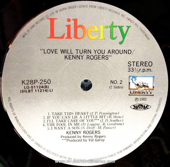 Kenny Rogers - Love Will Turn Around