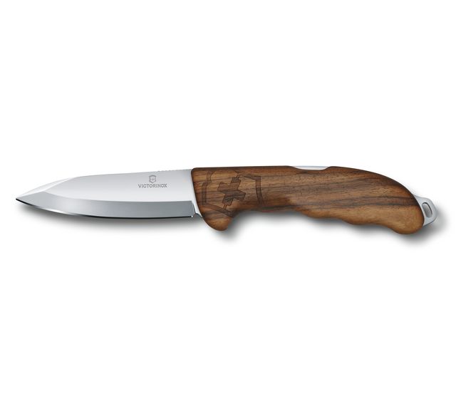 มีดพับ VICTORINOX Hunter Pro Wood พร้อมซอง (NIB)