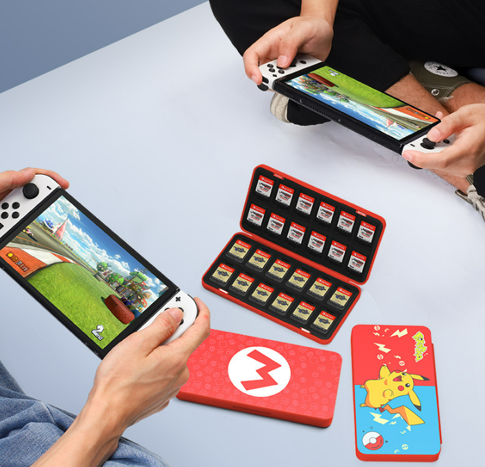 BJBT กล่องใส่แผ่นเกม Switch 24 แผ่น