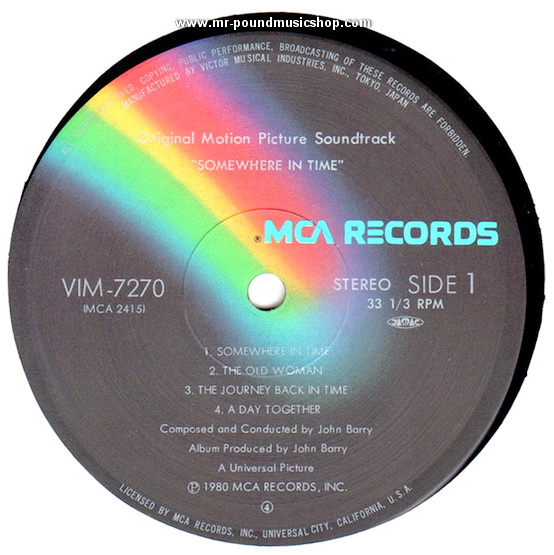 John Barry - Somewhere in Time (Original Motion Picture Soundtrack)