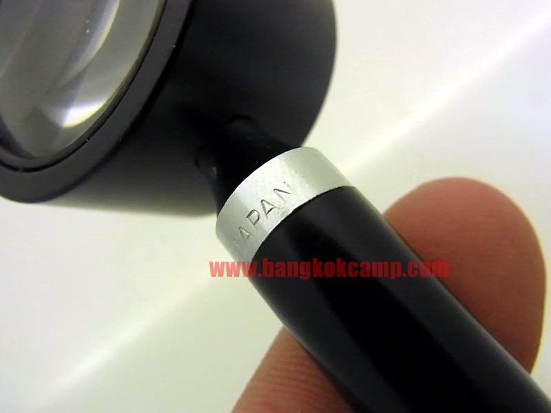 แว่นขยาย/เลนส์ขยาย/กล้องส่องพระ/เพชร ญี่ปุ่น (Made in JAPAN) กำลังขยาย 10X ...ใหม่เก่าเก็บ ไม่ผ่านการใช้ แท้