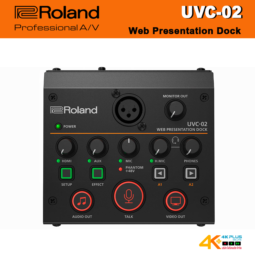 Roland UVC-02 Web Presentation Dock