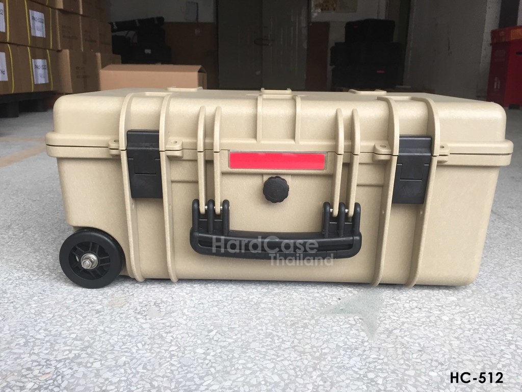 กระเป๋ากล้อง กล่องกันกระแทก Hardcase HARZ รุ่น HC-512 ไส้ตีนตุ๊กแก สีทราย
