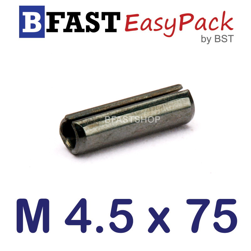 ปิ๊นตะกุด M 4.5 x 75 ( 2 ตัว/ถุง )
