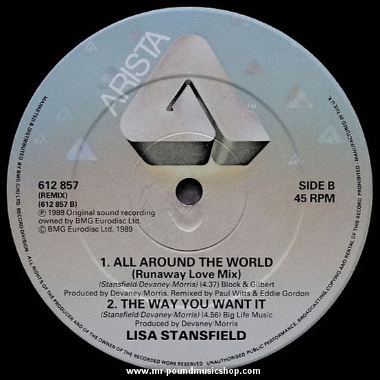 Lisa Stansfield - All Around The World (Around The House Mix)