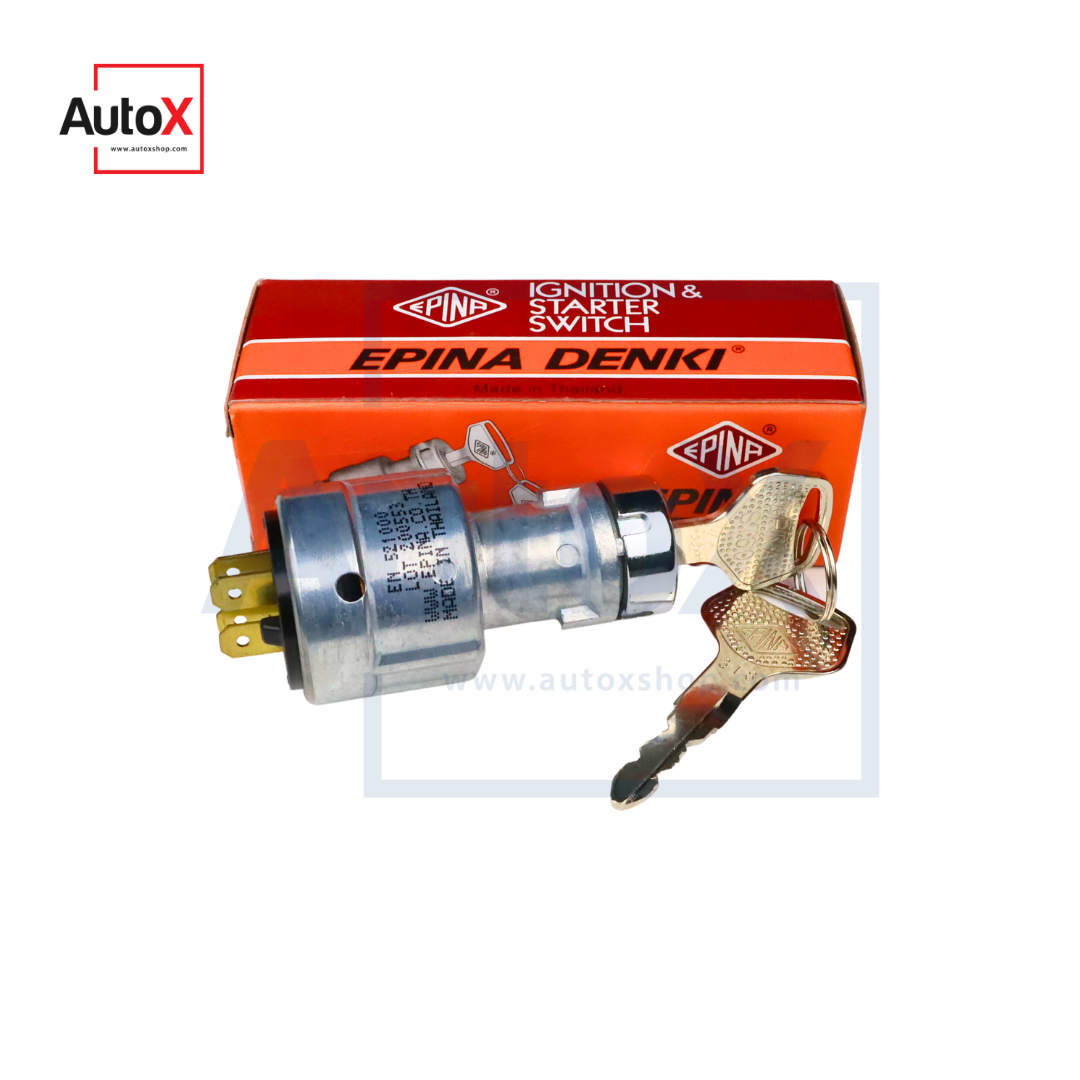 สวิทช์กุญแจสตาร์ท รถดีเซล ST-60 มีเผาหัว 4ขั้ว 12-24V ยี่ห้อEPINA