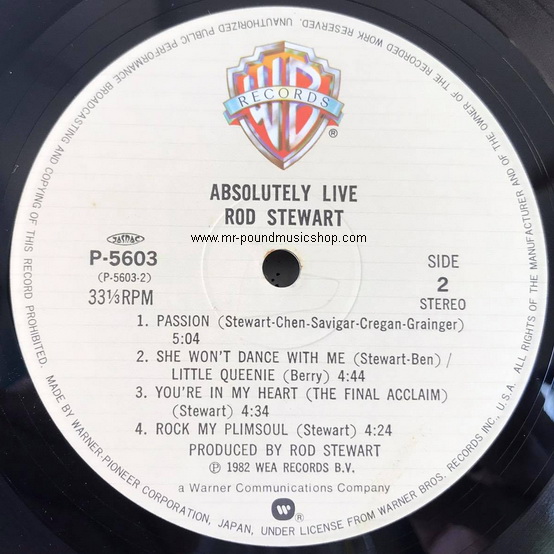 Rod Stewart - Absolutely Live