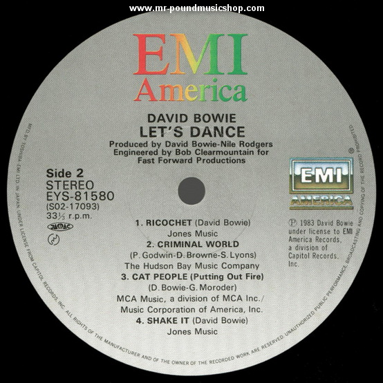 David Bowie - Let's Dance