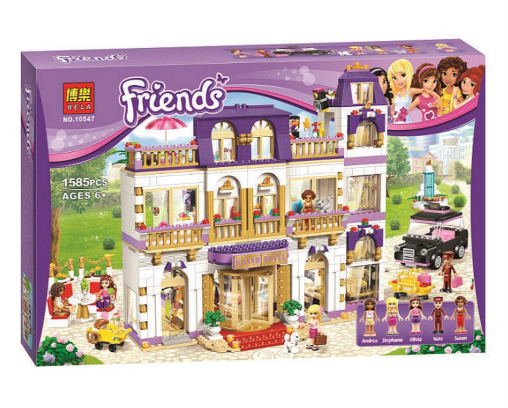 Friend Apartment - Bela 10547 (1585ชิ้น)