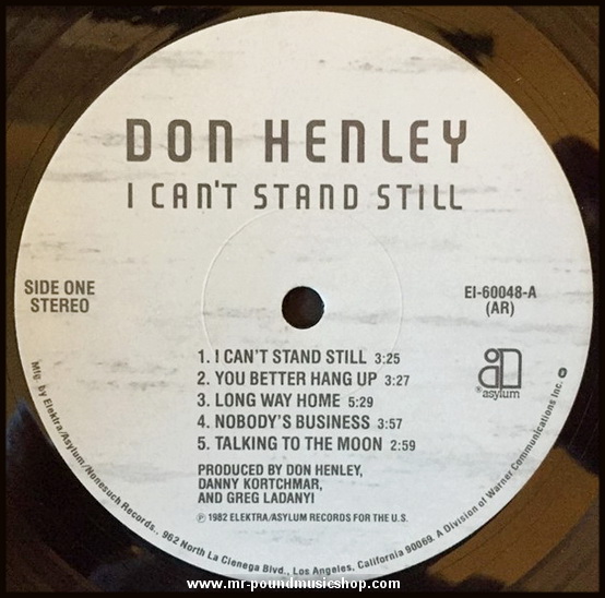 Don Henley - I Can't Stand Still