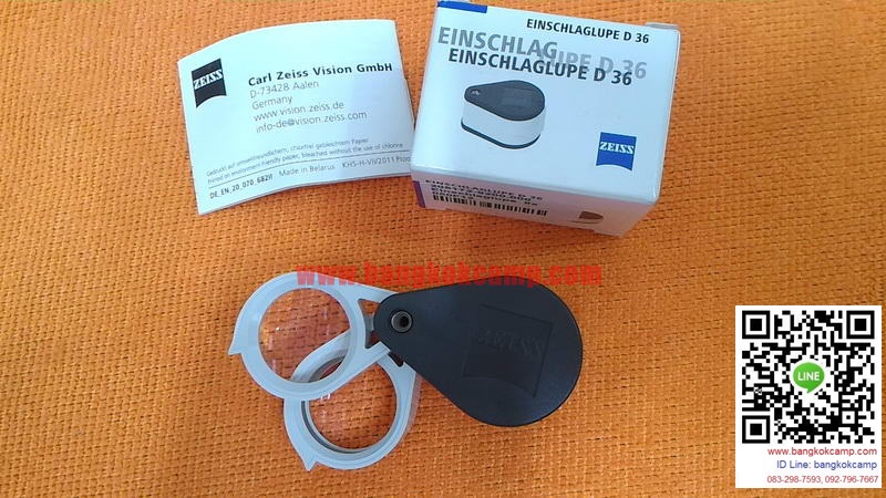 กล้องส่องพระ /เพชร ZEISS D36 (Made in Germany) 2เลนส์ 3x6x9เท่า ....ให ม่ แท้