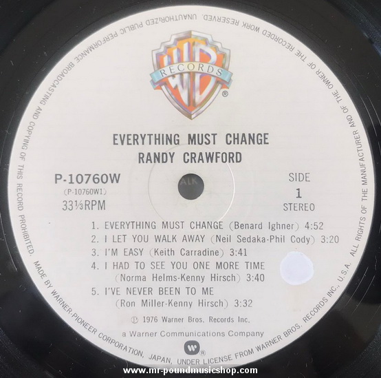 Randy Crawford - Everything Must Change