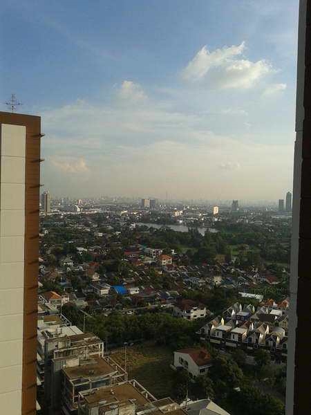 ให้เช่า คอนโด Lake View พื้นที่ 118 ตรม. 3ห้องนอน 3ห้องน้ำ วิวทะเลสาบ เมืองทองธานี ชั้น 28, 1 ห้องนั่งเล่น 1 ห้องครัว 2ระเบียง