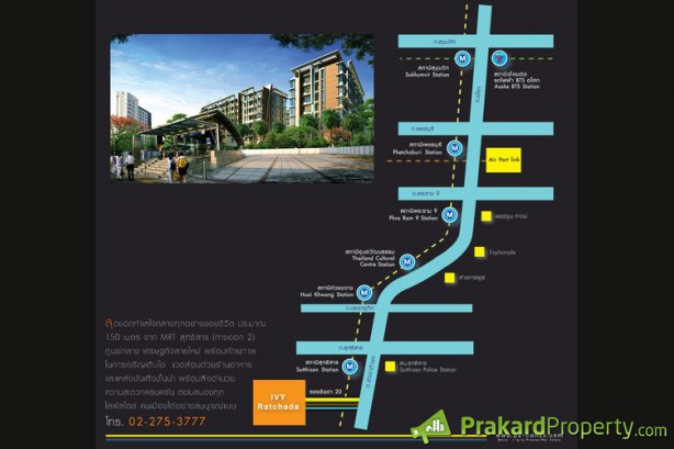 รหัสทรัพย์ 20729 ให้เช่าคอนโด Ivy Ratchada (ไอวี่ รัชดา) ห้องสตูดิโอ พื้นที่ 33 ตารางเมตร 1 ห้องน้ำ ชั้น 5 พื้นที่ส่วนครัวแยก ตกแต่งครบพร้อมอยู่ ราคาเช่า:10,000 บาทต่อเดือน