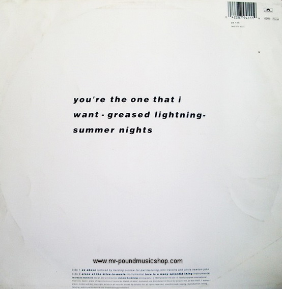 John Travota & Olivia Newton-John - The Grease Megamix