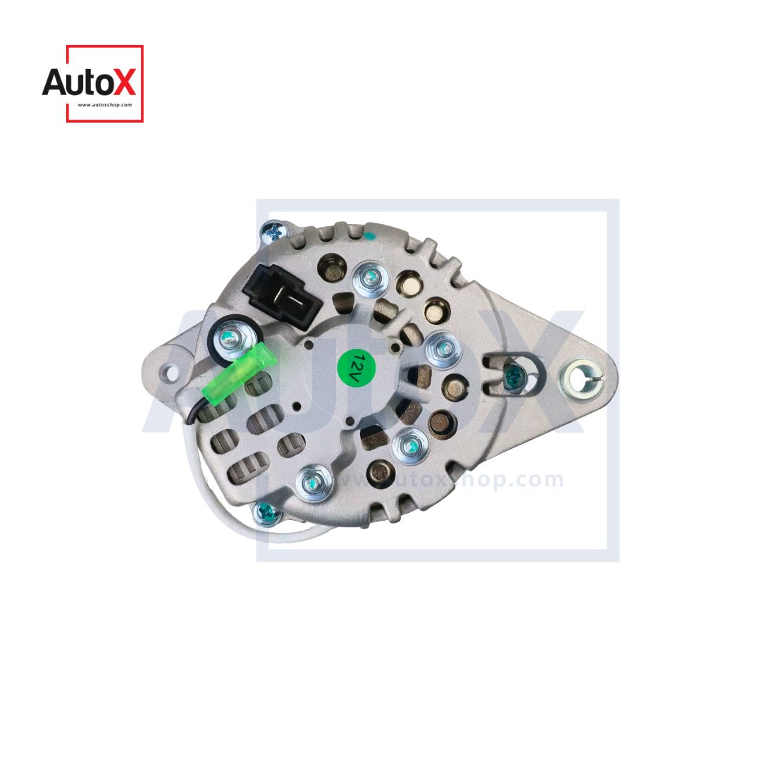 ไดชาร์จ KOMATSU 4D94E 3D84 ขา67mm ปลั๊ก2 มีวัดรอบ 1ร่อง 12V 45A (ใหม่)