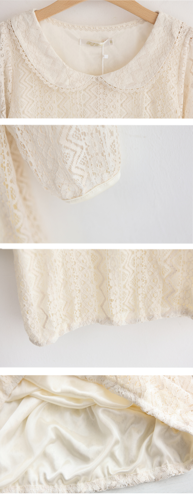 เสื้อลูกไม้แฟชั่น สไตล์เกาหลี แบรนด์ R.JSTORY ชุดน่ารัก คู่กับคนน่ารัก ASIA STREET FASHION