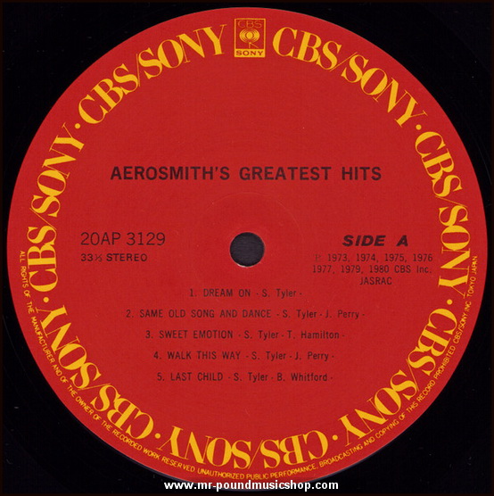 Aerosmith - Aerosmith's Greatest Hits