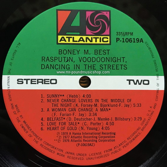 Boney M. - Best - Rasputin, Voodoonight, Dancing In The Streets (Super Special Album)