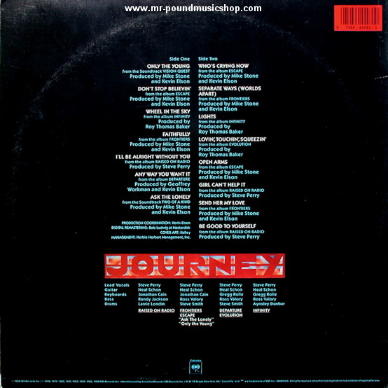 Journey - Greatest Hits