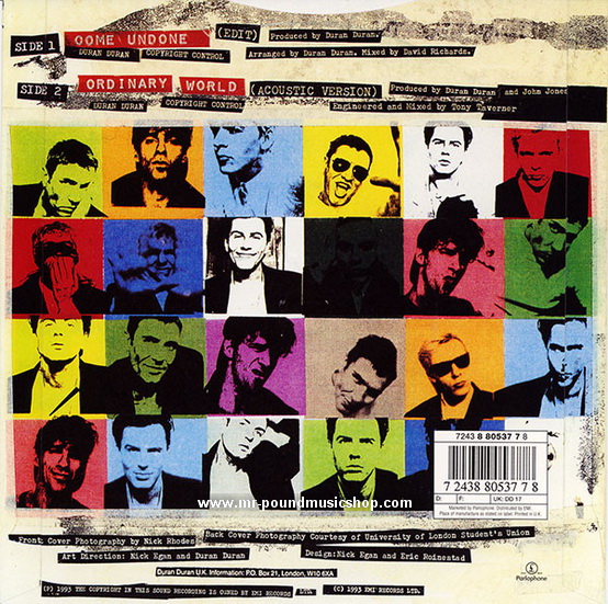 Duran Duran - Come Undone / Oridinary World