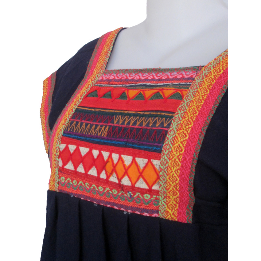 Wynnthaishop ชุดเดรสฟรุ้งฟริ้งชาวเขา