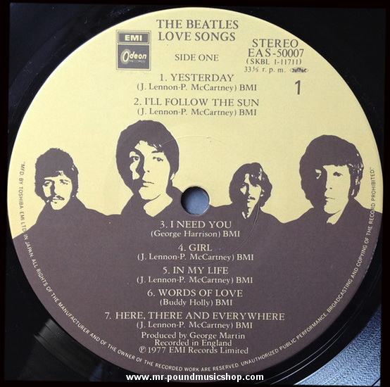 The Beatles - Love Songs