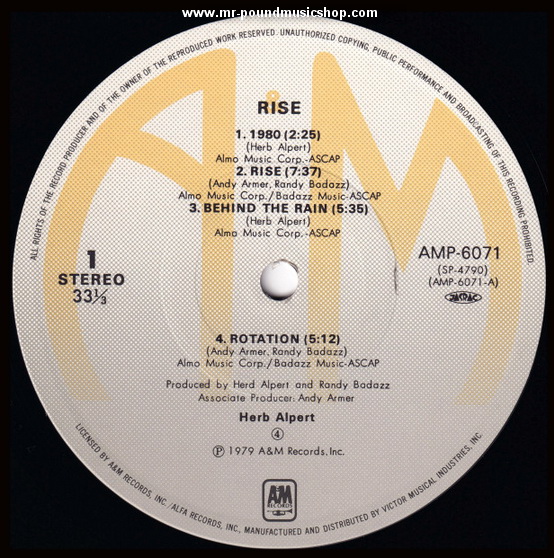 Herb Alpert - Rise