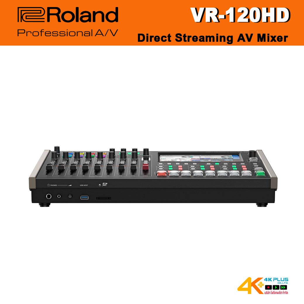 Roland VR-120HD Direct Streaming AV Mixer