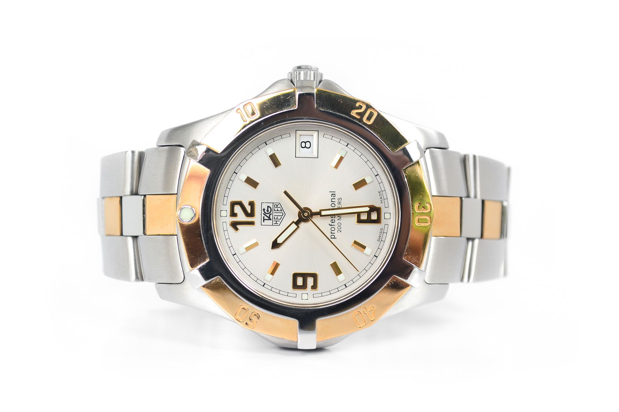 Tag Heuer S2000 Exclusive Silver King Size Quartz 18K